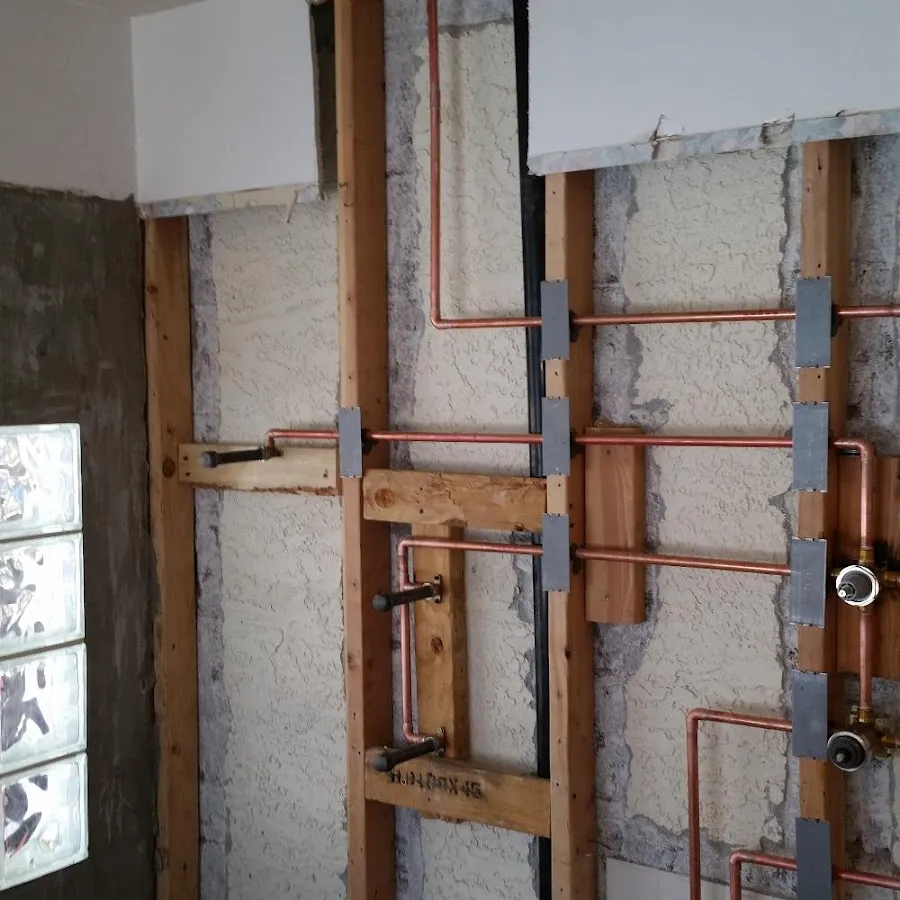 Copper pipe installation for Repiping in Ettrick